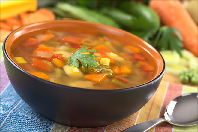 Sopas invernales, aliadas de la silueta